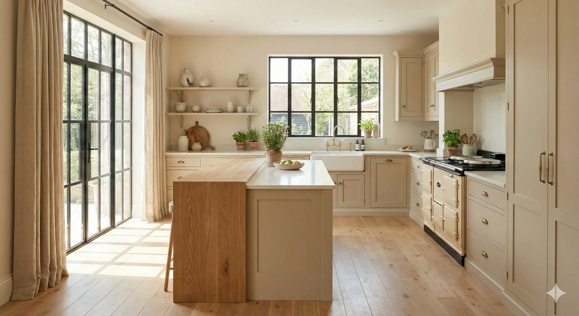 Light & Neutral kitchen design
