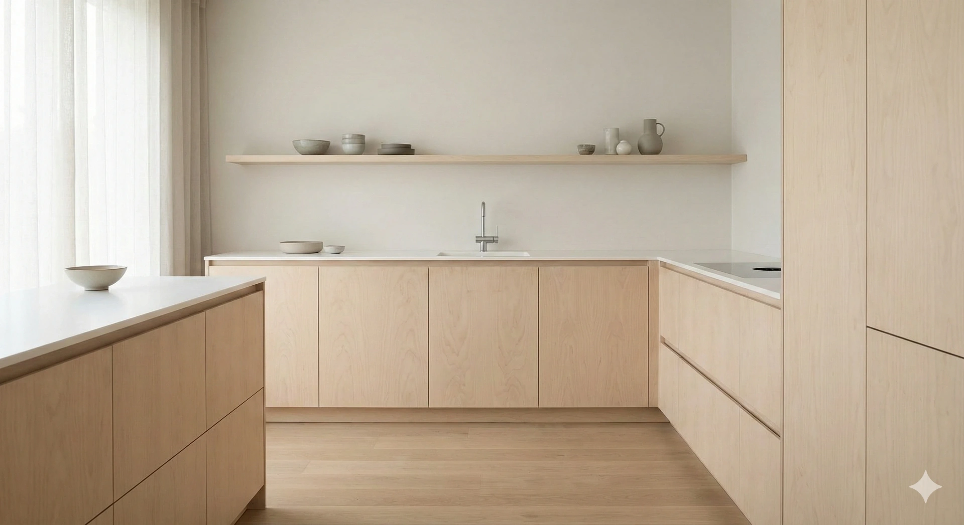 Minimalist kitchen design